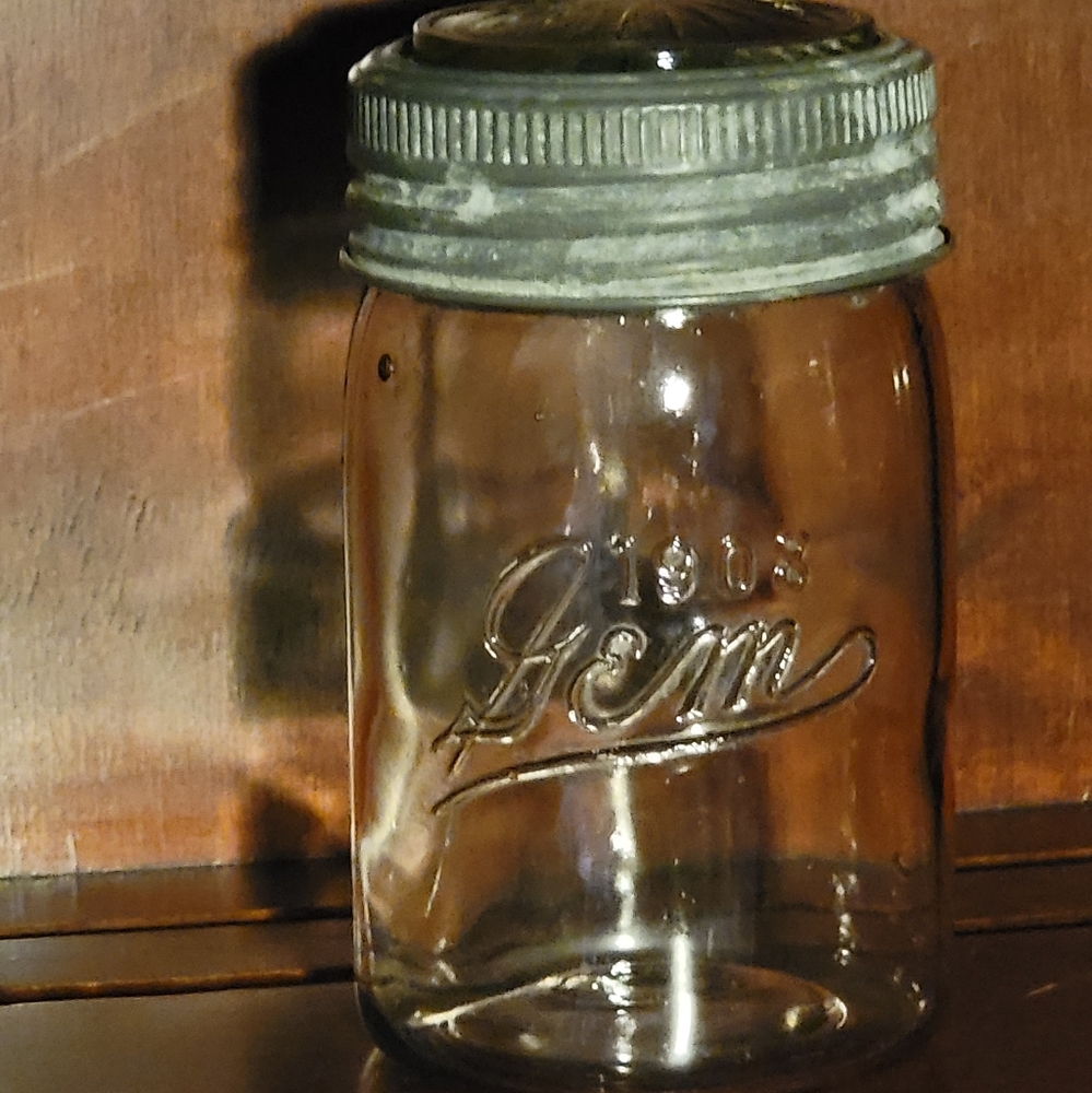 Vintage Gem Canning Jar